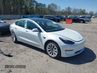 2023 Tesla Model 3 with VIN 5YJ3E1EA7PF592966, listed as a IAAI auction lot 41879794 with 13,423 mi miles. Bid and sale history available at carsss.com. Image 1.