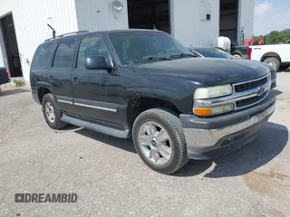 2005 Chevrolet Tahoe LS with VIN 1GNEC13V75R229280, listed as a IAAI auction lot 42218825 with 294,879 mi miles and . Bid and sale history available at DreamBid. Image 1.