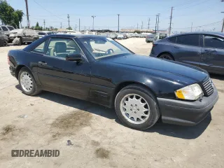 1998 Mercedes-Benz SL-Class with VIN WDBFA67F8WF158109, listed as a Copart auction lot 64188274 with 72,050 mi miles and Salvage Title. Bid and sale history available at carsss.com. Image 4.