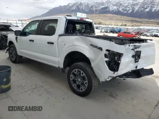 2024 Ford F-150 STX with VIN 1FTEW2LP8RKD25196, listed as a Copart auction lot 49453105 with 13,449 mi miles and Salvage Title. Bid and sale history available at carsss.com. Image 2.