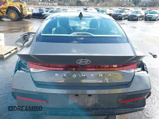 2024 Hyundai Elantra SEL with VIN KMHLM4DG8RU654892, listed as a IAAI auction lot 41752711 with 14,577 mi miles. Bid and sale history available at carsss.com. Image 19.