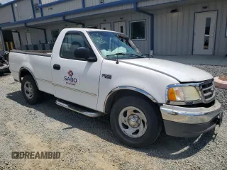2002 Ford F-150 XL with VIN 1FTRF17282NB09380, listed as a Copart auction lot 62017964 with 0 mi miles and Salvage Title. Bid and sale history available at carsss.com. Image 4.