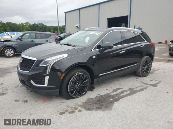2018 Cadillac XT5 Premium Luxury FWD with VIN 1GYKNERS3JZ216458, listed as a Copart auction lot 51863225 with 78,199 mi miles and Salvage title. Bid and sale history available at DreamBid. Image 1.