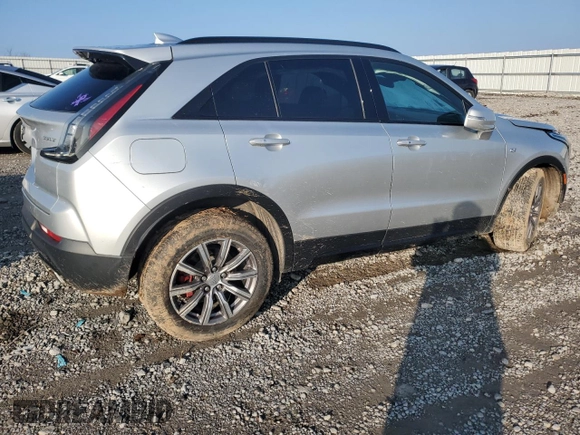 2021 Cadillac XT4 AWD Sport with VIN 1GYFZFR48MF007798, listed as a Copart auction lot 86557574 with 29,462 mi miles and Salvage title. Bid and sale history available at DreamBid. Image 3.