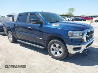 2019 Ram 1500 Big Horn z VIN 1C6SRFFT2KN625905, wystawiony jako IAAI lot #42007135 z przebiegiem 138 223 mil mil oraz . Historia ofert i sprzedaży dostępna na DreamBid. Obrazek 1.