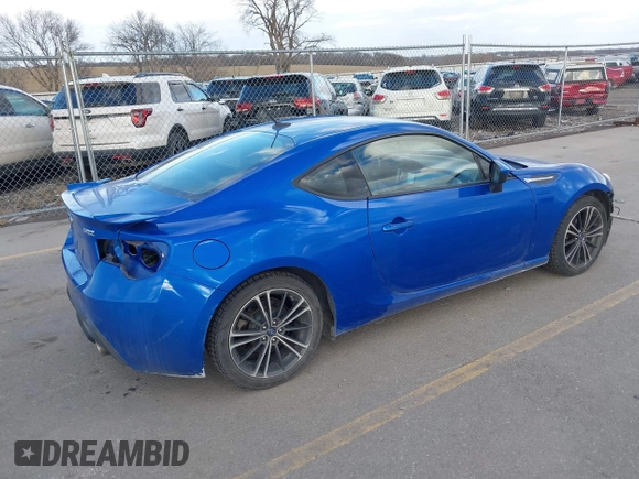 2013 Subaru BRZ Limited with VIN JF1ZCAC18D1610047, listed as a IAAI auction lot 41158448 with 74,437 mi miles. Bid and sale history available at carsss.com. Image 4.