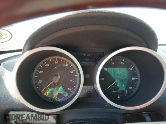 2007 Mercedes-Benz SLK-Class 3.0L with VIN WDBWK54F37F154451, listed as a Copart auction lot 77762834 with 132,496 mi miles and Salvage Title. Bid and sale history available at carsss.com. Image 9.