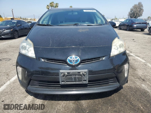 2014 Toyota Prius Four with VIN JTDKN3DU9E0375725, listed as a Copart auction lot 58953545 with 225,489 mi miles and Salvage title. Bid and sale history available at DreamBid. Image 5.