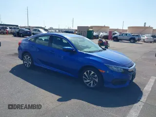 2017 Honda Civic EX z VIN 2HGFC2F70HH537249, wystawiony jako IAAI lot #41532717 z przebiegiem 50 508 mil mil oraz . Historia ofert i sprzedaży dostępna na DreamBid. Obrazek 1.