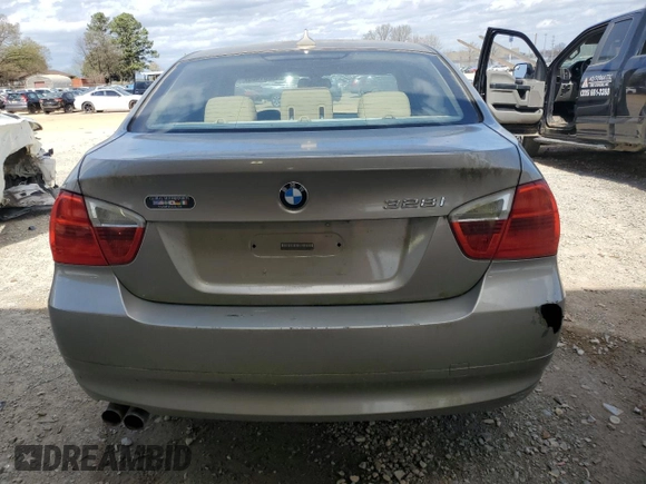 2007 BMW 3 Series 328i with VIN WBAVC53597FZ79670, listed as a Copart auction lot 49601405 with 179,977 mi miles and Clean Title. Bid and sale history available at carsss.com. Image 9.