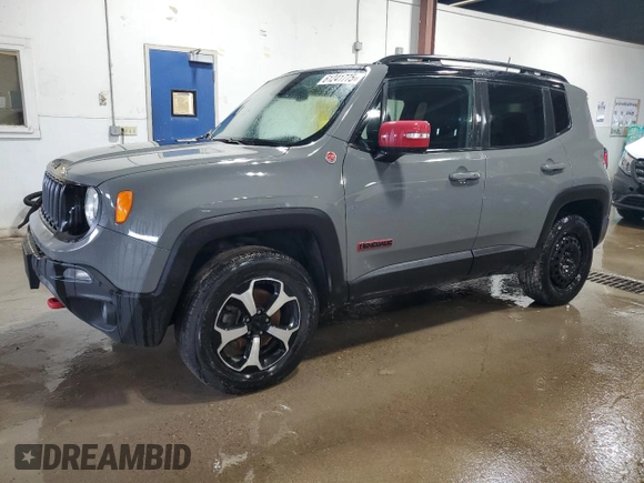 2020 Jeep Renegade Trailhawk with VIN ZACNJBC13LPL71278, listed as a Copart auction lot 61241775 with 66,546 mi miles and Clean title. Bid and sale history available at DreamBid. Image 1.