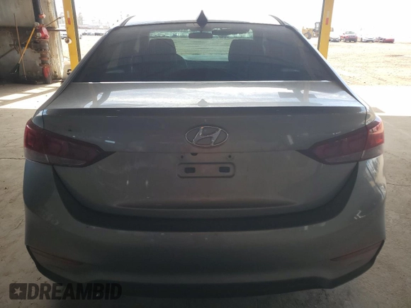 2021 Hyundai Accent SE with VIN 3KPC24A63ME138257, listed as a Copart auction lot 58985834 with 35,414 mi miles and Salvage Title. Bid and sale history available at carsss.com. Image 6.