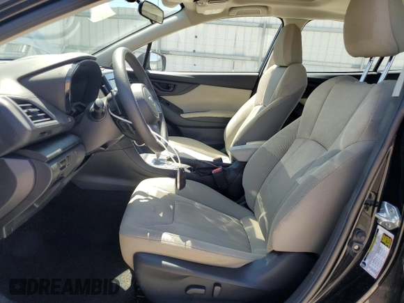 2022 Subaru Impreza Premium with VIN 4S3GKAD65N3605828, listed as a Copart auction lot 56519035 with 28,228 mi miles and Salvage title. Bid and sale history available at DreamBid. Image 7.