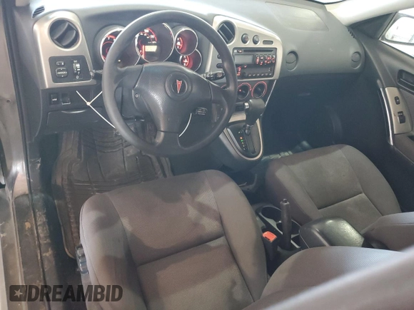 2004 Pontiac Vibe with VIN 5Y2SM62844Z407808, listed as a Copart auction lot 52230425 with 233,304 mi miles and Salvage title. Bid and sale history available at DreamBid. Image 8.
