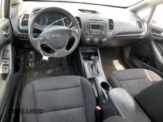 2016 Kia Forte LX with VIN KNAFK4A64G5493352, listed as a Copart auction lot 52154635 with 163,285 mi miles and Salvage Title. Bid and sale history available at carsss.com. Image 8.