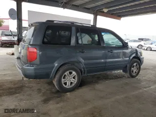 2004 Honda Pilot EX with VIN 2HKYF18484H530367, listed as a Copart auction lot 51463665 with 265,047 mi miles and Clean Title. Bid and sale history available at carsss.com. Image 3.