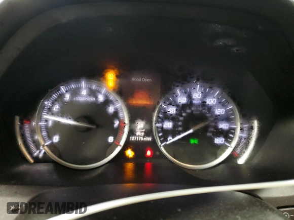 2015 Acura TLX V6 Tech with VIN 19UUB3F57FA000890, listed as a Copart auction lot 89126765 with 127,175 mi miles and Salvage Title. Bid and sale history available at carsss.com. Image 9.