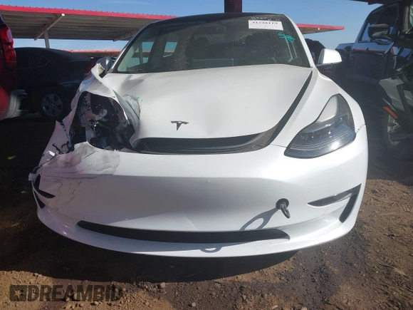 2021 Tesla Model 3 Long Range with VIN 5YJ3E1EBXMF868965, listed as a IAAI auction lot 41548119 with 43,087 mi miles and . Bid and sale history available at DreamBid. Image 12.