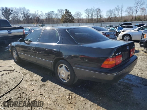 1999 Lexus LS 400 z VIN JT8BH28F2X0146625, wystawiony jako Copart lot #45409875 z przebiegiem 269 610 mil mil oraz Szkoda całkowita • Salvage title. Historia ofert i sprzedaży dostępna na DreamBid. Obrazek 2.