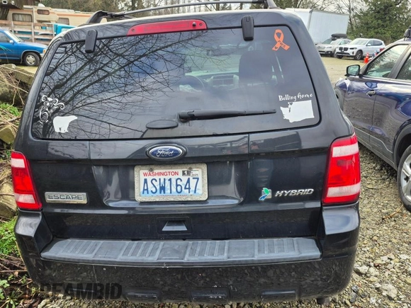 2011 Ford Escape Hybrid с VIN 1FMCU5K36BKB54964, выставлен на аукционе Copart как лот 82873554 с пробегом Не указан миль и Списание • Salvage title. История ставок и продаж доступна на DreamBid. Изображение 6.