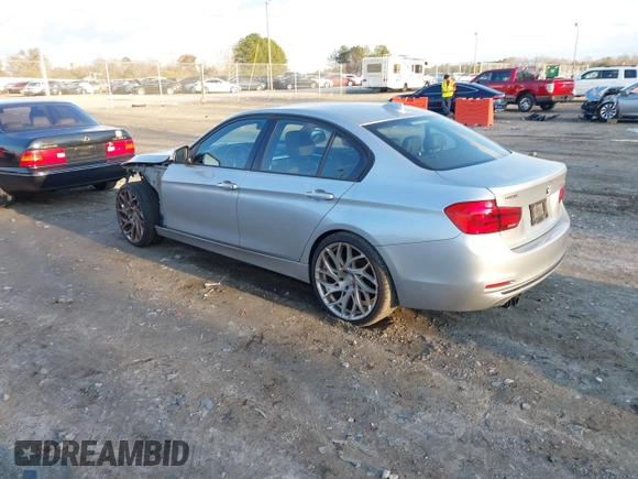 2016 BMW 3 Series 328i with VIN WBA8E9G50GNT47543, listed as a IAAI auction lot 41101803 with 150,202 mi miles. Bid and sale history available at carsss.com. Image 3.