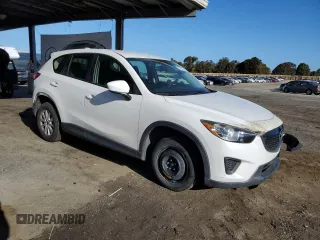 2013 Mazda CX-5 Sport with VIN JM3KE2BE7D0148951, listed as a Copart auction lot 57782115 with 65,677 mi miles and Salvage title. Bid and sale history available at DreamBid. Image 4.