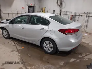 2017 Kia Forte LX with VIN 3KPFK4A78HE141215, listed as a IAAI auction lot 41859046 with 146,810 mi miles. Bid and sale history available at carsss.com. Image 3.
