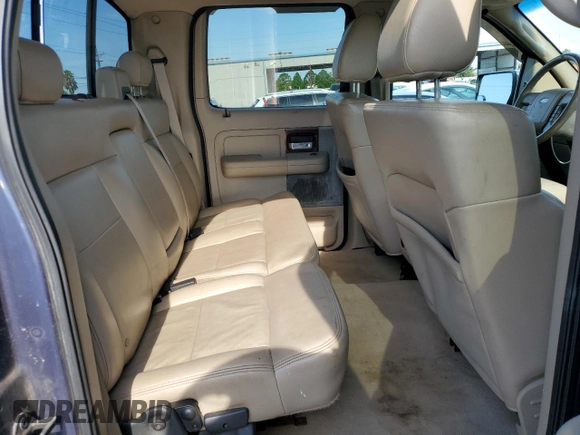 2006 Ford F-150 XLT with VIN 1FTPW12V46FB63283, listed as a Copart auction lot 65877505 with 241,448 mi miles and Salvage title. Bid and sale history available at DreamBid. Image 10.