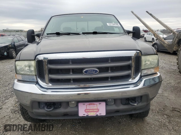 2004 Ford F-250 XL with VIN 1FTNX21PX4ED94480, listed as a Copart auction lot 51744705 with 181,134 mi miles and Salvage title. Bid and sale history available at DreamBid. Image 5.