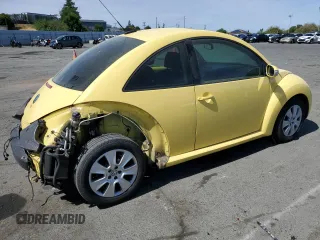 2009 Volkswagen New Beetle Coupe S with VIN 3VWRG31C59M506895, listed as a Copart auction lot 52944605 with 56,834 mi miles and Salvage Title. Bid and sale history available at carsss.com. Image 3.