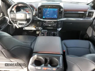 2023 Ford F-150 XL with VIN 1FTFW1E87PFC46077, listed as a Copart auction lot 51085165 with 18,297 mi miles and Salvage Title. Bid and sale history available at carsss.com. Image 8.