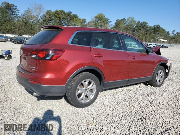 2014 Mazda CX-9 Touring with VIN JM3TB3CA2E0445013, listed as a Copart auction lot 50693345 with 111,117 mi miles and Salvage Title. Bid and sale history available at carsss.com. Image 3.