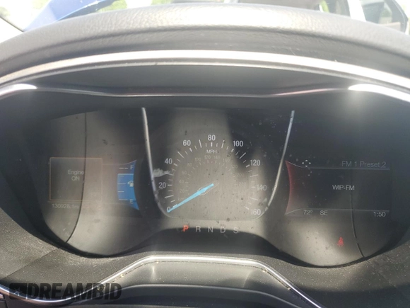 2016 Ford Fusion SE with VIN 3FA6P0H72GR260150, listed as a Copart auction lot 55437615 with 130,928 mi miles and Salvage Title. Bid and sale history available at DreamBid. Image 9.