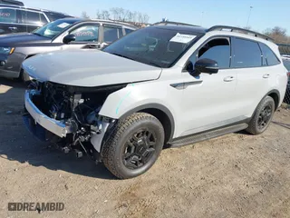 2024 Kia Sorento X-Line SX Prestige with VIN 5XYRKDJF2RG303218, listed as a IAAI auction lot 41739545 with 1 mi miles. Bid and sale history available at carsss.com. Image 18.