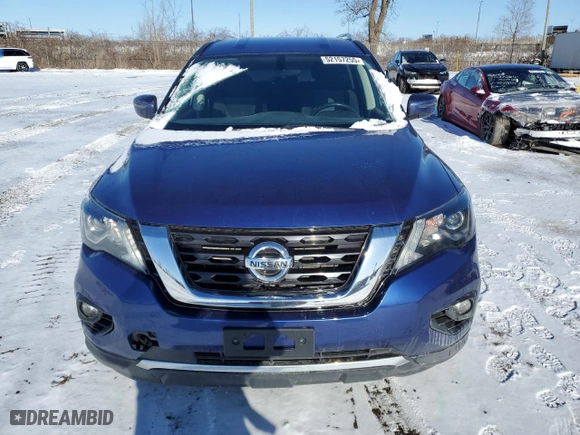2019 Nissan Pathfinder S with VIN 5N1DR2MM9KC635490, listed as a Copart auction lot 52157255 with 140,433 mi miles and Salvage Title. Bid and sale history available at carsss.com. Image 5.