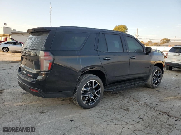 2024 Chevrolet Tahoe RST with VIN 1GNSKRKD9RR333174, listed as a Copart auction lot 78360524 with 0 mi miles and Salvage Title. Bid and sale history available at carsss.com. Image 3.