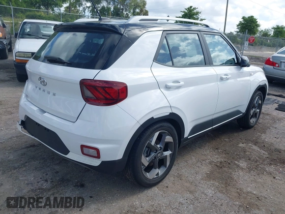 2023 Hyundai Venue Limited with VIN KMHRC8A33PU234766, listed as a IAAI auction lot 41954355 with 33,580 mi miles and . Bid and sale history available at DreamBid. Image 4.