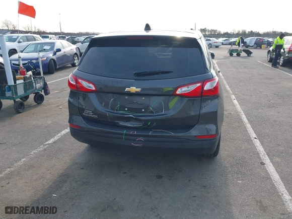 2019 Chevrolet Equinox LS with VIN 3GNAXHEV5KL214904, listed as a IAAI auction lot 41779515 with 76,678 mi miles. Bid and sale history available at carsss.com. Image 16.