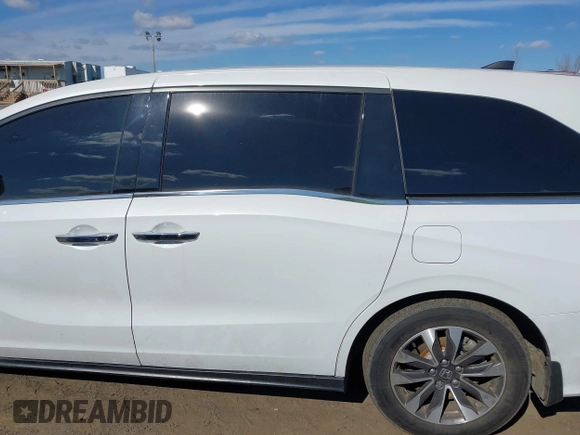 2023 Honda Odyssey EX-L with VIN 5FNRL6H60PB056011, listed as a IAAI auction lot 41667196 with 79,893 mi miles. Bid and sale history available at carsss.com. Image 14.