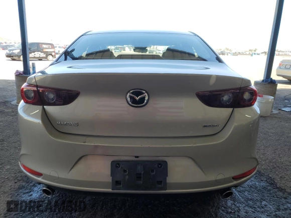 2025 Mazda 3 S Preferred with VIN JM1BPACM7S1761503, listed as a Copart auction lot 52154275 with 9,531 mi miles and Non Repairable. Bid and sale history available at DreamBid. Image 6.