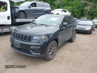 2019 Jeep Grand Cherokee High Altitude z VIN 1C4RJFCG6KC834369, wystawiony jako IAAI lot #42327471 z przebiegiem 53 650 mil mil oraz . Historia ofert i sprzedaży dostępna na DreamBid. Obrazek 2.