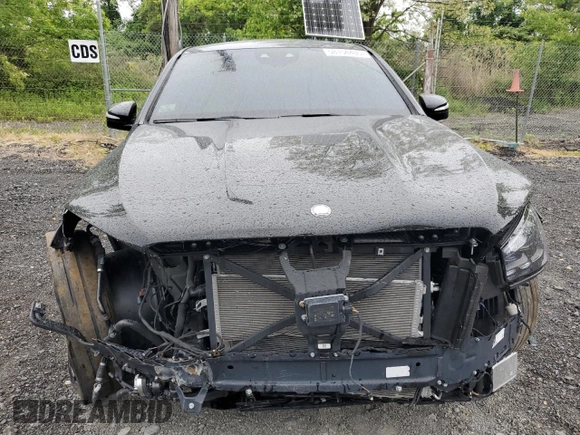 2024 Mercedes-Benz GLE 53 AMG with VIN 4JGFD6BB1RA997223, listed as a Copart auction lot 58154405 with 16,121 mi miles and Salvage title. Bid and sale history available at DreamBid. Image 5.