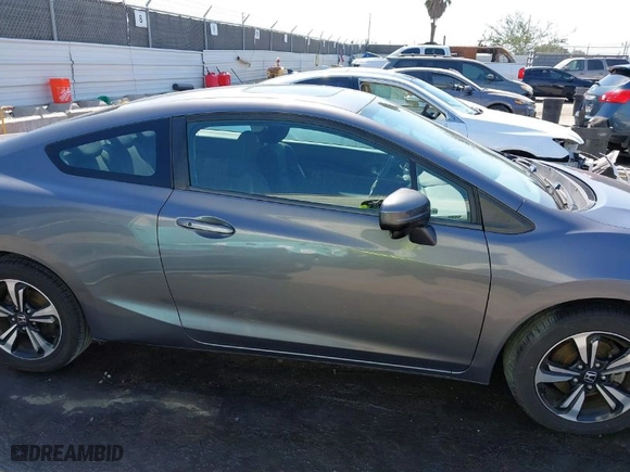 2014 Honda Civic Coupe EX with VIN 2HGFG3B86EH523327, listed as a IAAI auction lot 41798698 with 94,095 mi miles. Bid and sale history available at carsss.com. Image 14.