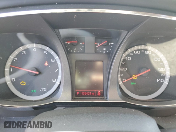 2015 GMC Terrain SLE with VIN 2GKFLVEK6F6349581, listed as a Copart auction lot 42833585 with 136,424 mi miles and Clean Title. Bid and sale history available at DreamBid. Image 9.