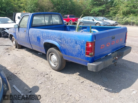 1993 Dodge Dakota S with VIN 1B7GL26X1PS140546, listed as a IAAI auction lot 42142391 with 171,634 mi miles and . Bid and sale history available at DreamBid. Image 3.