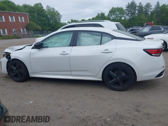 2024 Nissan Sentra SR with VIN 3N1AB8DVXRY296895, listed as a IAAI auction lot 42310278 with 12,705 mi miles and . Bid and sale history available at DreamBid. Image 14.