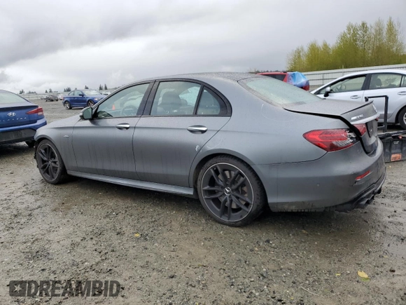 2022 Mercedes-Benz E 53 AMG with VIN W1KZF6BB1NB030505, listed as a Copart auction lot 52045715 with 30,649 mi miles and Salvage Title. Bid and sale history available at DreamBid. Image 2.