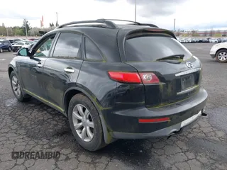 2005 Infiniti FX with VIN JNRAS08U45X105340, listed as a IAAI auction lot 41988077 with 228,011 mi miles and . Bid and sale history available at DreamBid. Image 3.