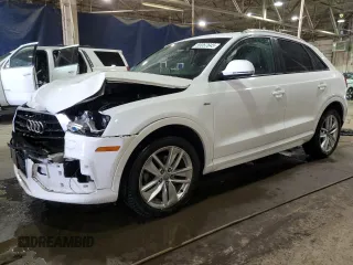 2018 Audi Q3 Premium z VIN WA1ECCFS7JR009020, wystawiony jako Copart lot #50067645 z przebiegiem 89 596 mil mil oraz Czysty tytuł • Clean title. Historia ofert i sprzedaży dostępna na DreamBid. Obrazek 1.