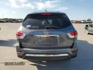 2016 Nissan Pathfinder S with VIN 5N1AR2MN5GC670708, listed as a Copart auction lot 52344905 with 175,435 mi miles and Salvage title. Bid and sale history available at DreamBid. Image 6.